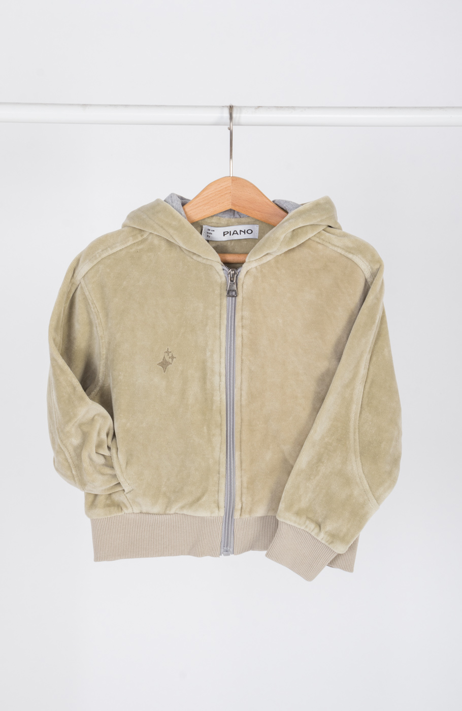 سوییت شرت مخمل برش دار (ست با کد 10737)