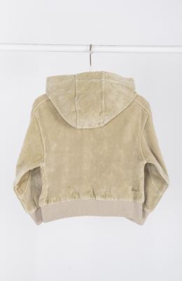 سوییت شرت مخمل برش دار (ست با کد 10737)