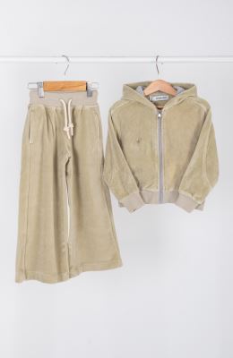 سوییت شرت مخمل برش دار (ست با کد 10737)