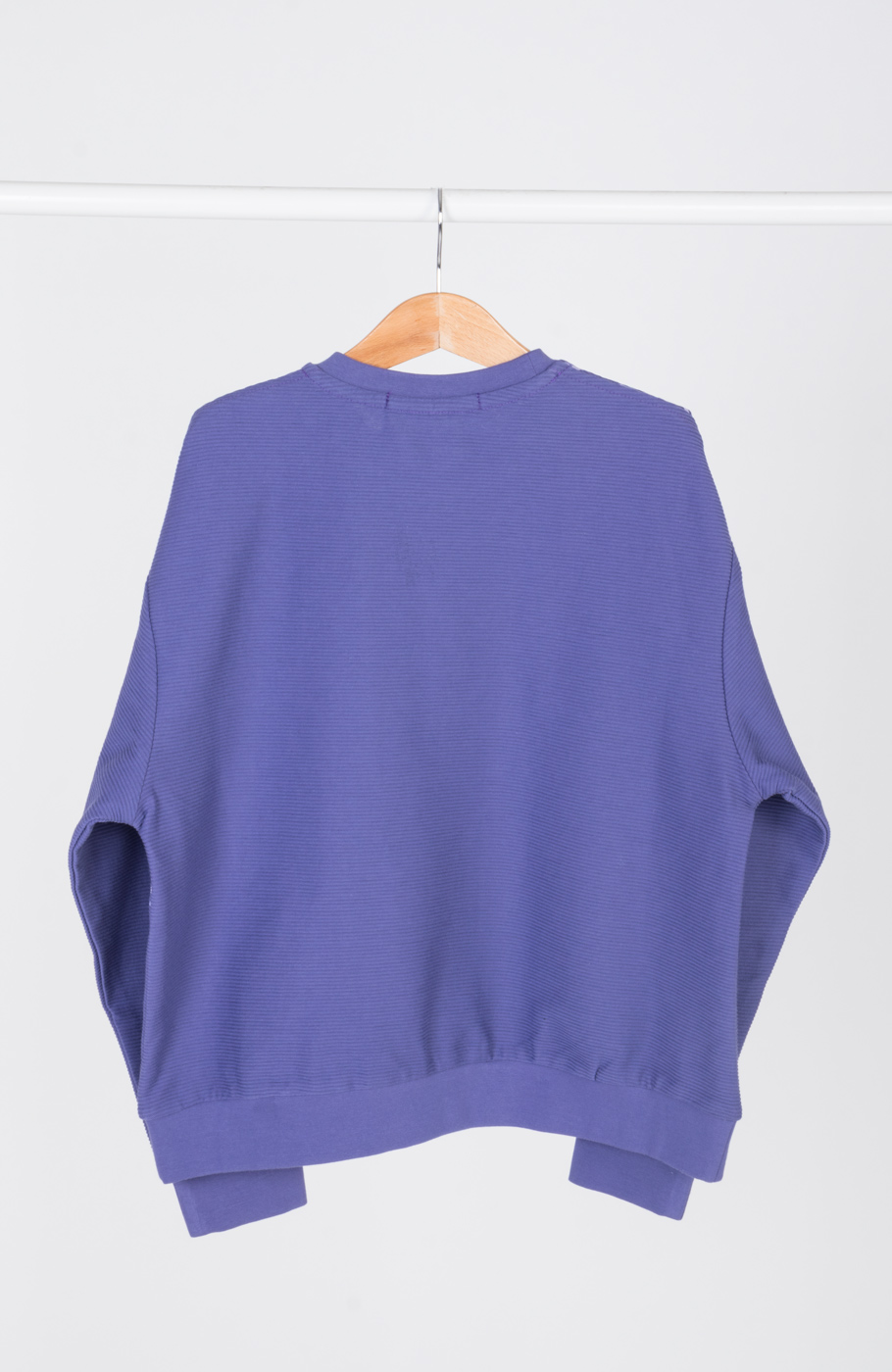 بلوز یکرو پنبه کبریتی آستین افتاده(ست با کد 10706)