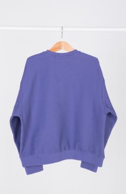 بلوز یکرو پنبه کبریتی آستین افتاده(ست با کد 10706)