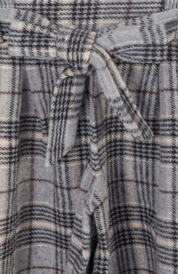 شلوارک فلانل پیلی دار