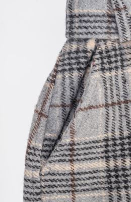 شلوارک فلانل پیلی دار