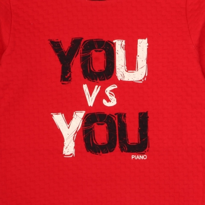 بلوز ژاکارد با یقه و مچ و دمپا نارنگ