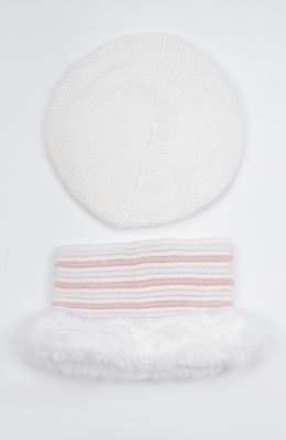 کلاه بره و رینگ بافت لبه خزه دار