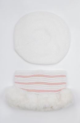 کلاه بره و رینگ بافت لبه خزه دار