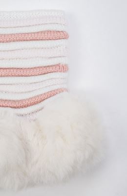 کلاه بره و رینگ بافت لبه خزه دار