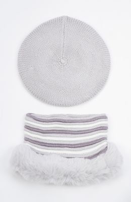 کلاه بره و رینگ بافت لبه خزه دار