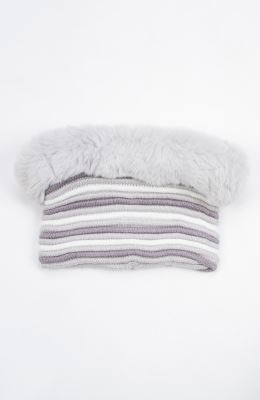 کلاه بره و رینگ بافت لبه خزه دار