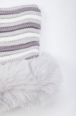 کلاه بره و رینگ بافت لبه خزه دار