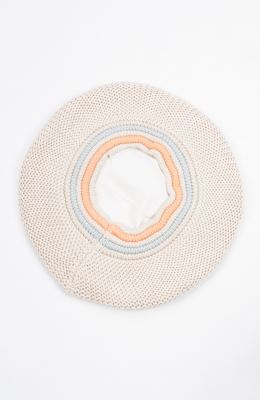 کلاه بره و رینگ بافت لبه خزه دار