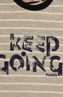 بلوز یکرو لایکرا ملانژ رنگی راه راه