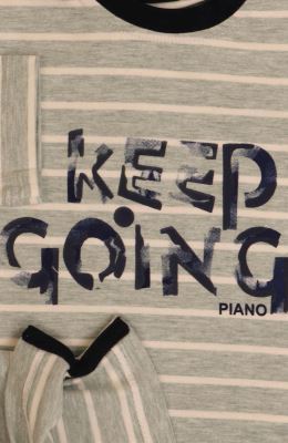 بلوز یکرو لایکرا ملانژ رنگی راه راه