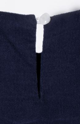 پیراهن مخمل کبریتی آستین بلند