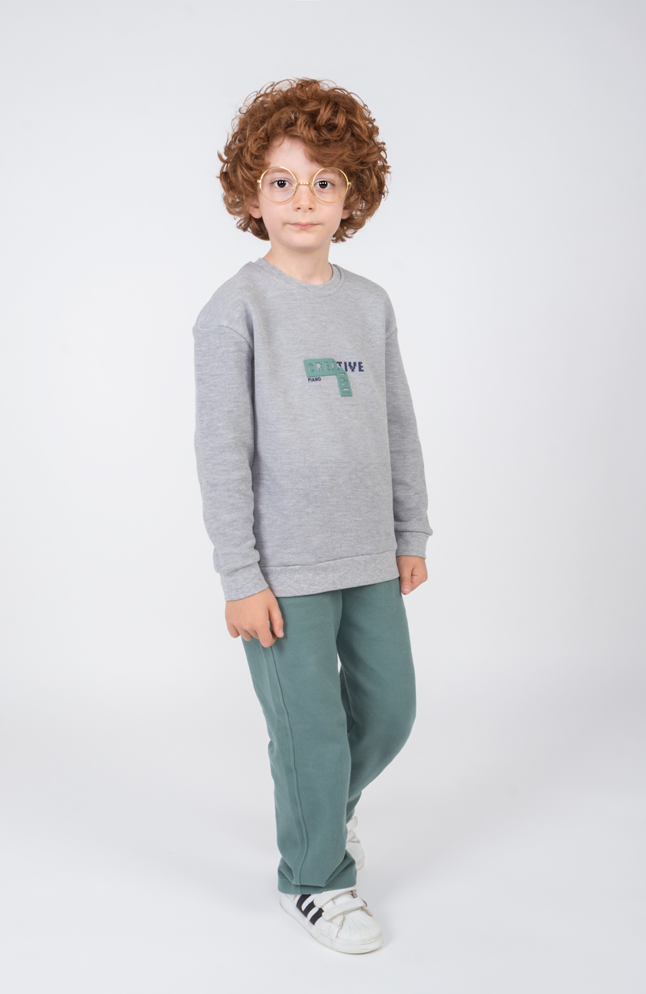 بلوز جودان آستین افتاده (ست با کد 11418)