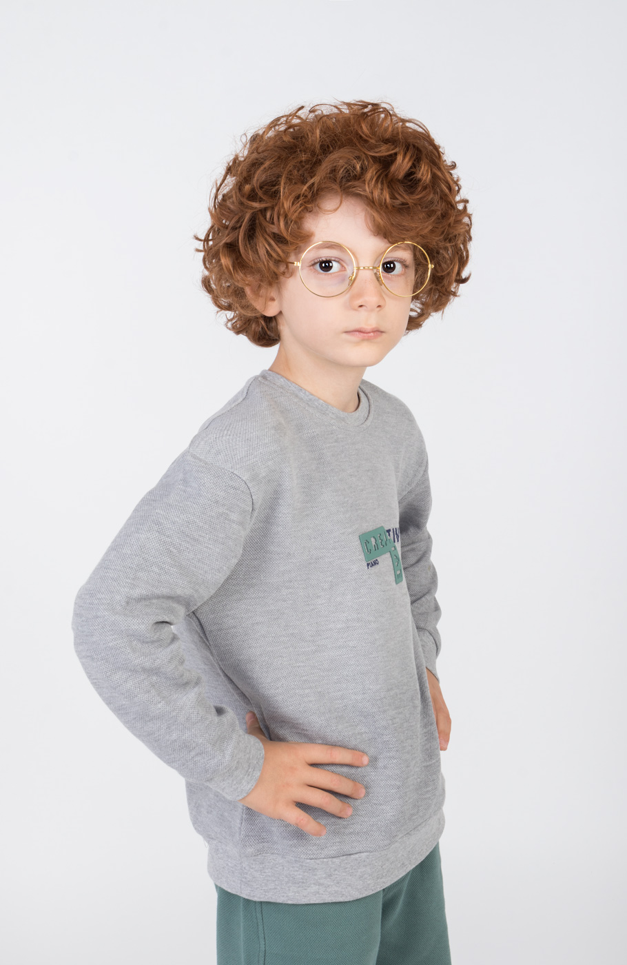 بلوز جودان آستین افتاده (ست با کد 11418)