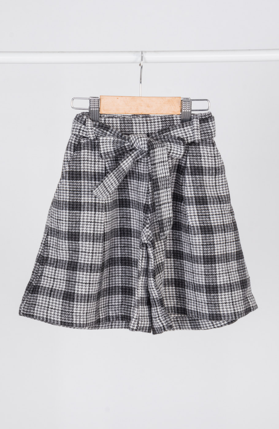 شلوارک فلانل پیلی دار