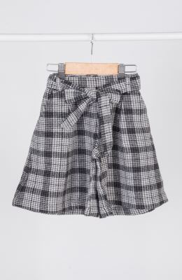 شلوارک فلانل پیلی دار