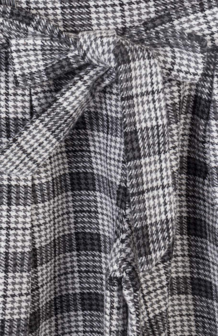 شلوارک فلانل پیلی دار