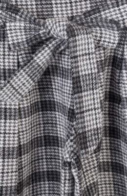 شلوارک فلانل پیلی دار