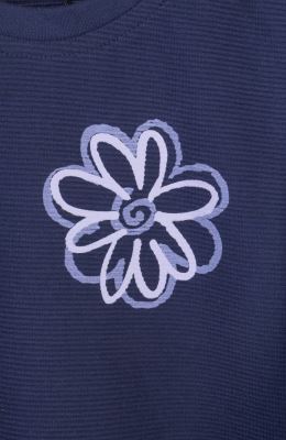 بلوز یکرو پنبه کبریتی آستین افتاده(ست با کد 10706)