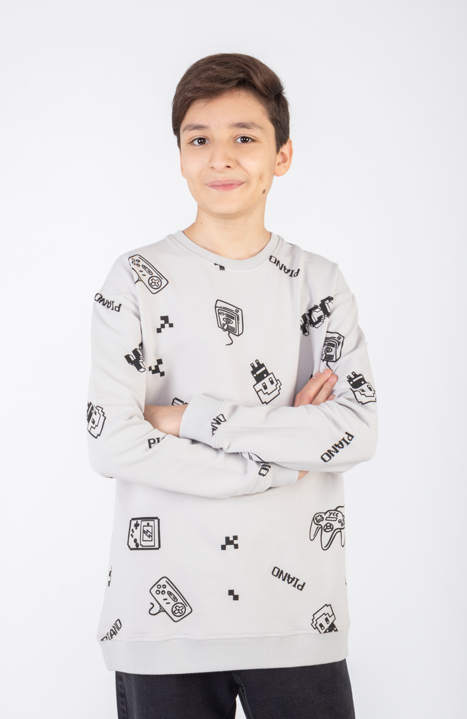 بلوز دورس لایکرا آستین افتاده (ست با کد 11422)