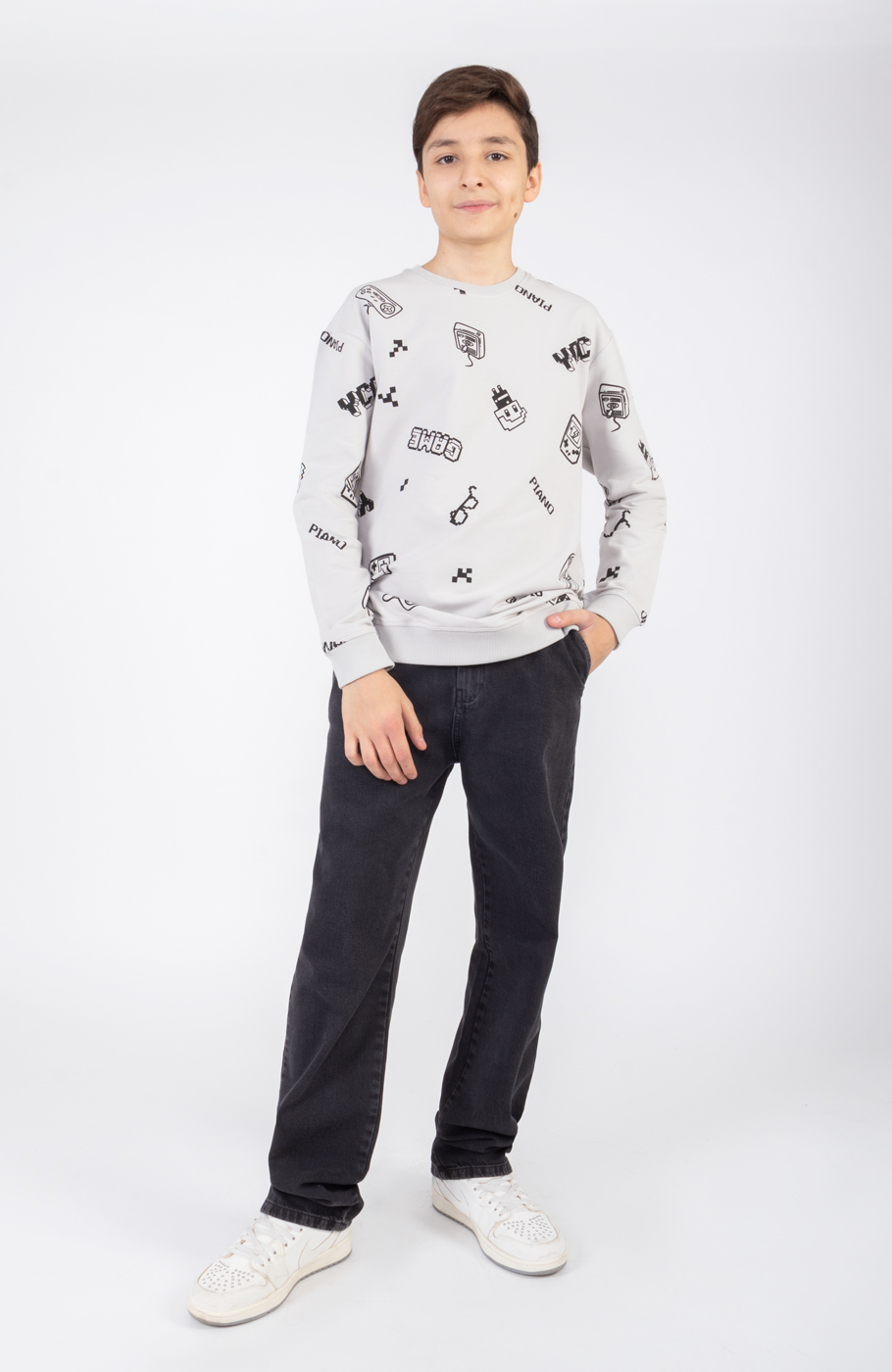 بلوز دورس لایکرا آستین افتاده (ست با کد 11422)