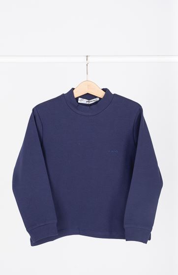 بلوز فاینریب یقه سه سانت فاقد جنسیت