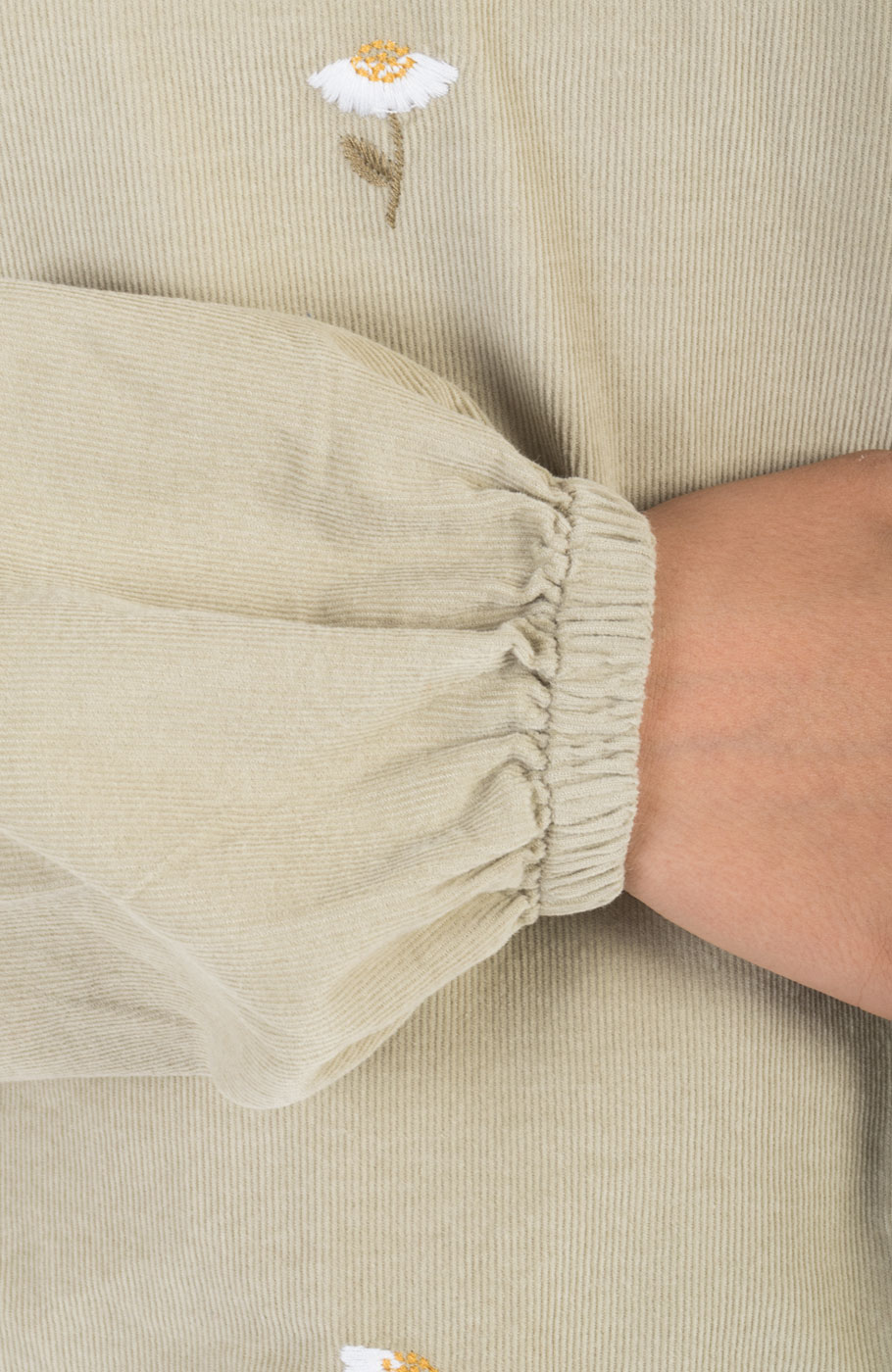 بلوز مخمل کبریتی آستین بلند