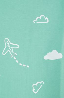 تیشرت آستین بلند و شلوار یکرولایکرا خواب