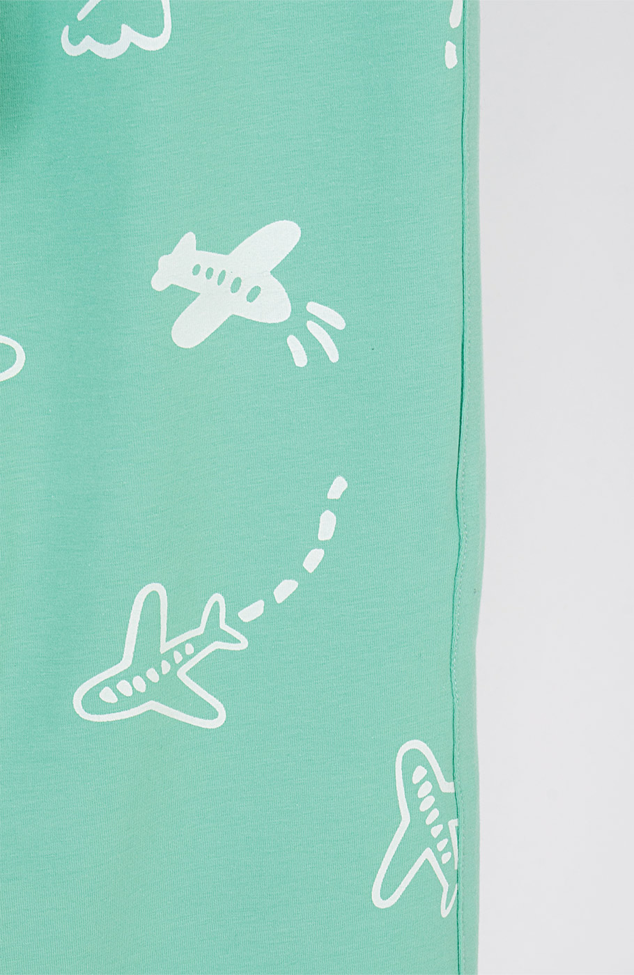 تیشرت آستین بلند و شلوار یکرولایکرا خواب