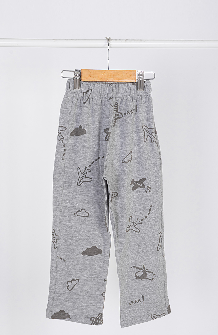 تیشرت آستین بلند و شلوار یکرولایکرا خواب