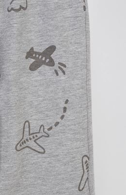 تیشرت آستین بلند و شلوار یکرولایکرا خواب