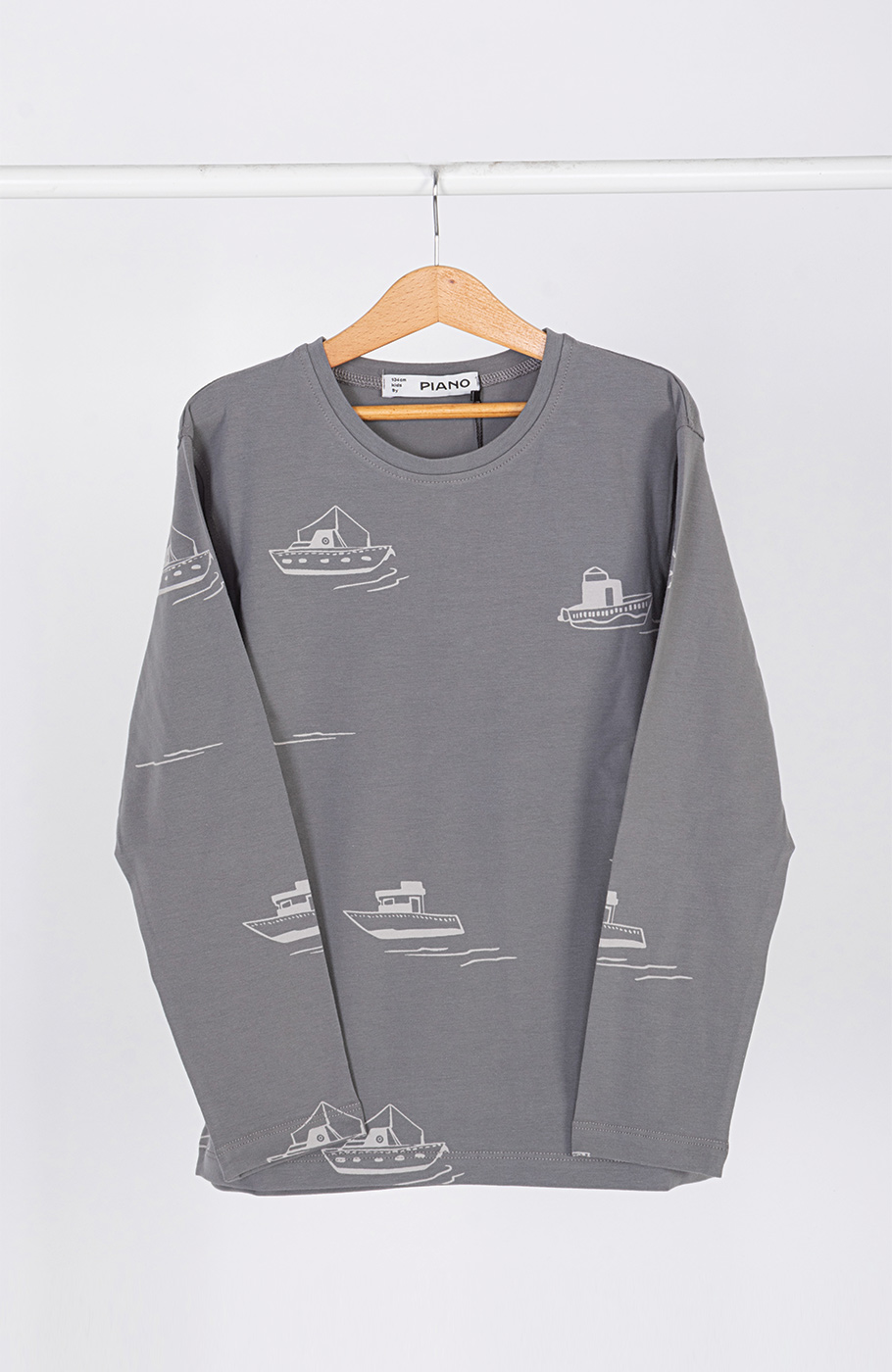 تیشرت آستین بلند و شلوار یکرولایکرا خواب