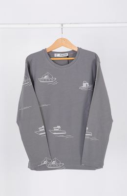 تیشرت آستین بلند و شلوار یکرولایکرا خواب