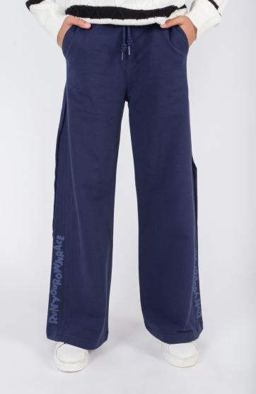 شلوار دورس لایکرا واید برش دار