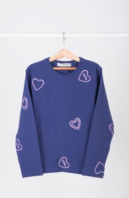 تیشرت آستین بلند و شلوار یکرولایکرا خواب