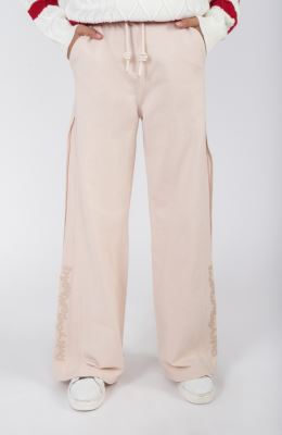 شلوار دورس لایکرا واید برش دار