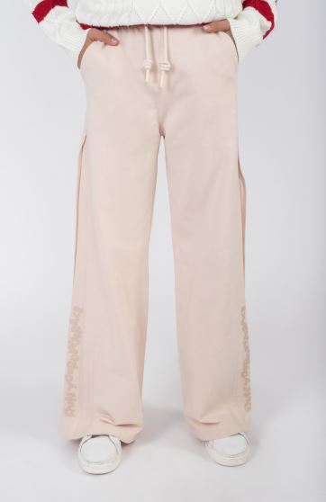 شلوار دورس لایکرا واید برش دار