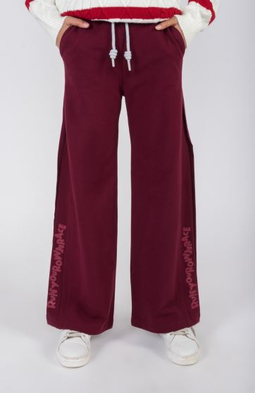 شلوار دورس لایکرا واید برش دار