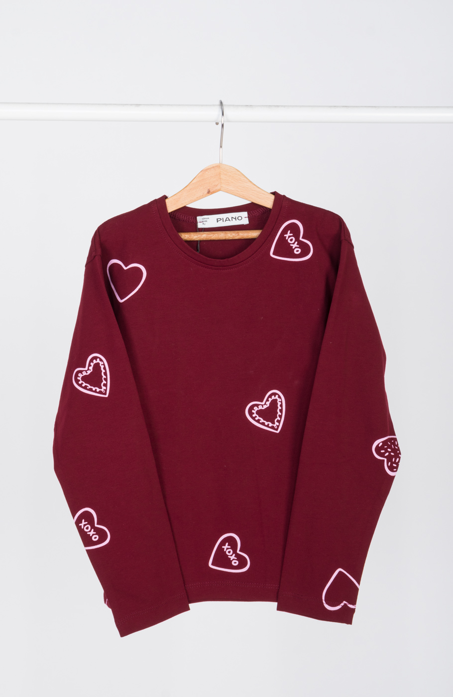 تیشرت آستین بلند و شلوار یکرولایکرا خواب