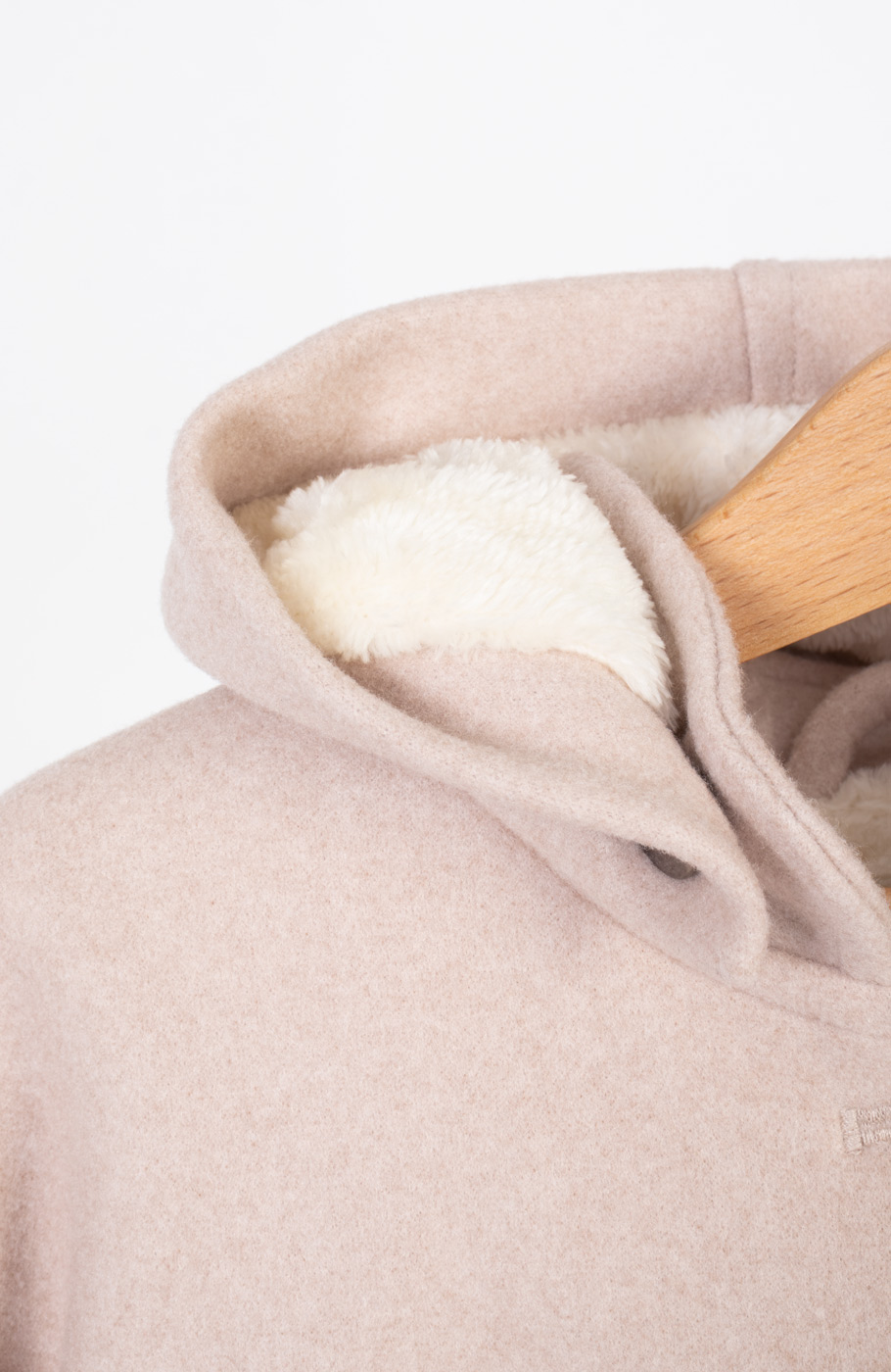 پالتو فوتر با کلاه جدا شونده