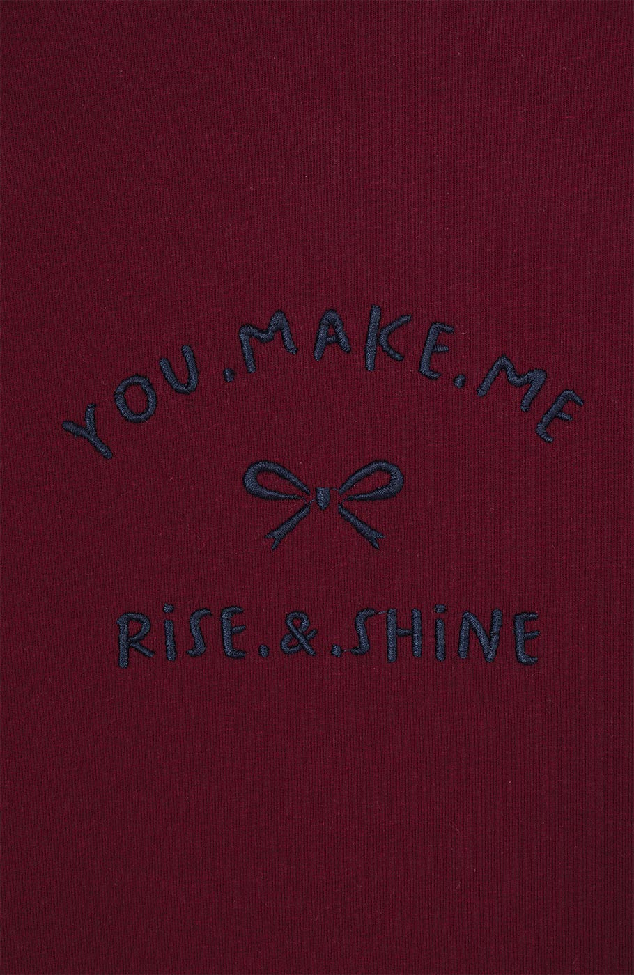 تیشرت آستین بلند دورس لایکرا پاپیونی