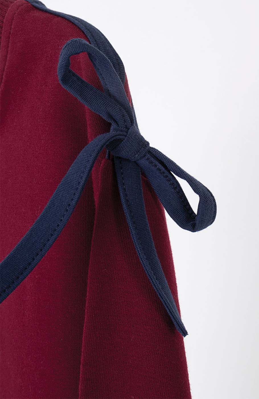 تیشرت آستین بلند دورس لایکرا پاپیونی