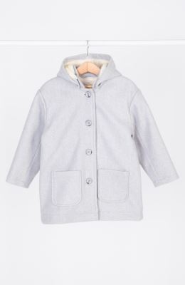 پالتو فوتر با کلاه جدا شونده