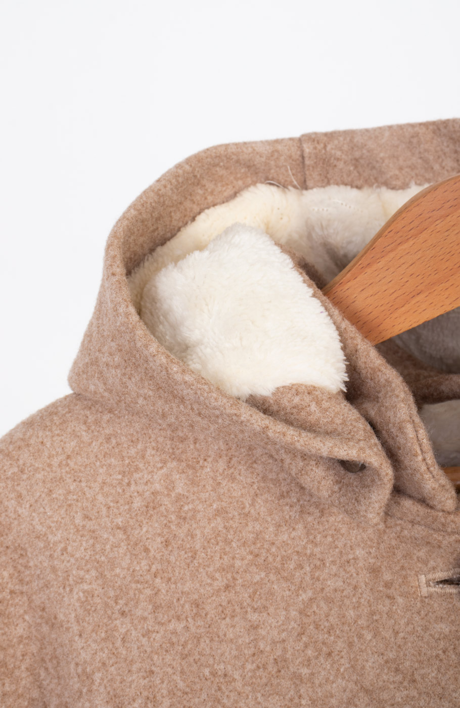 پالتو فوتر با کلاه جدا شونده