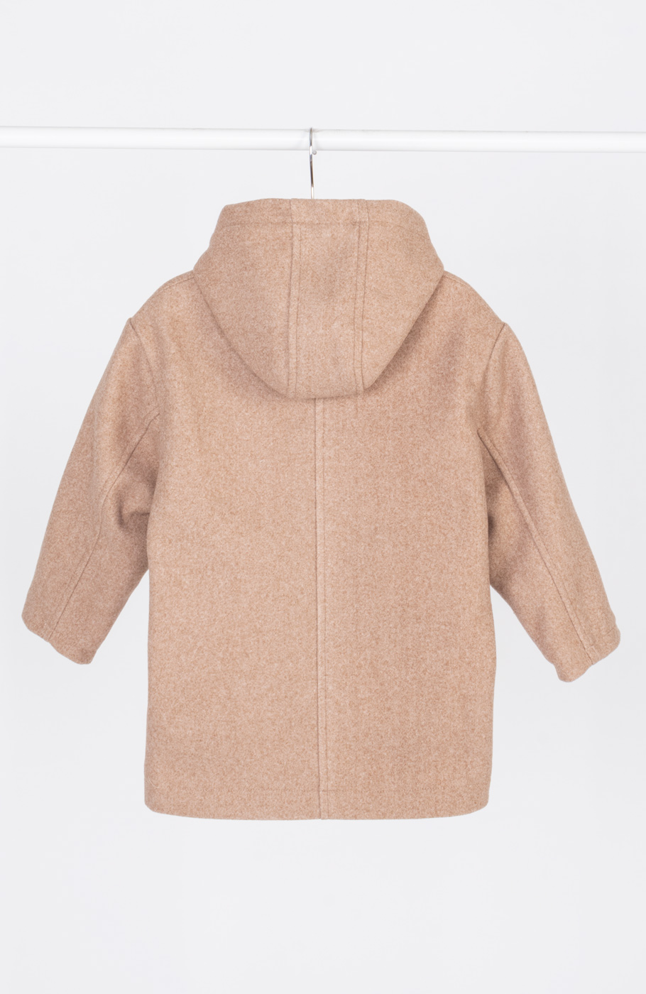 پالتو فوتر با کلاه جدا شونده