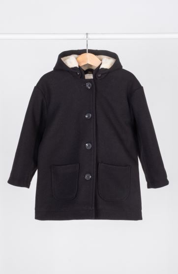 پالتو فوتر با کلاه جدا شونده