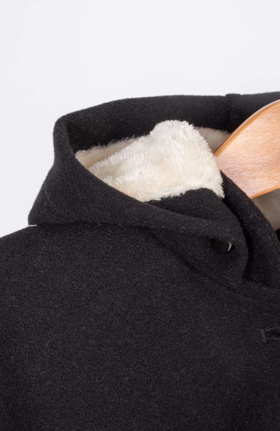 پالتو فوتر با کلاه جدا شونده