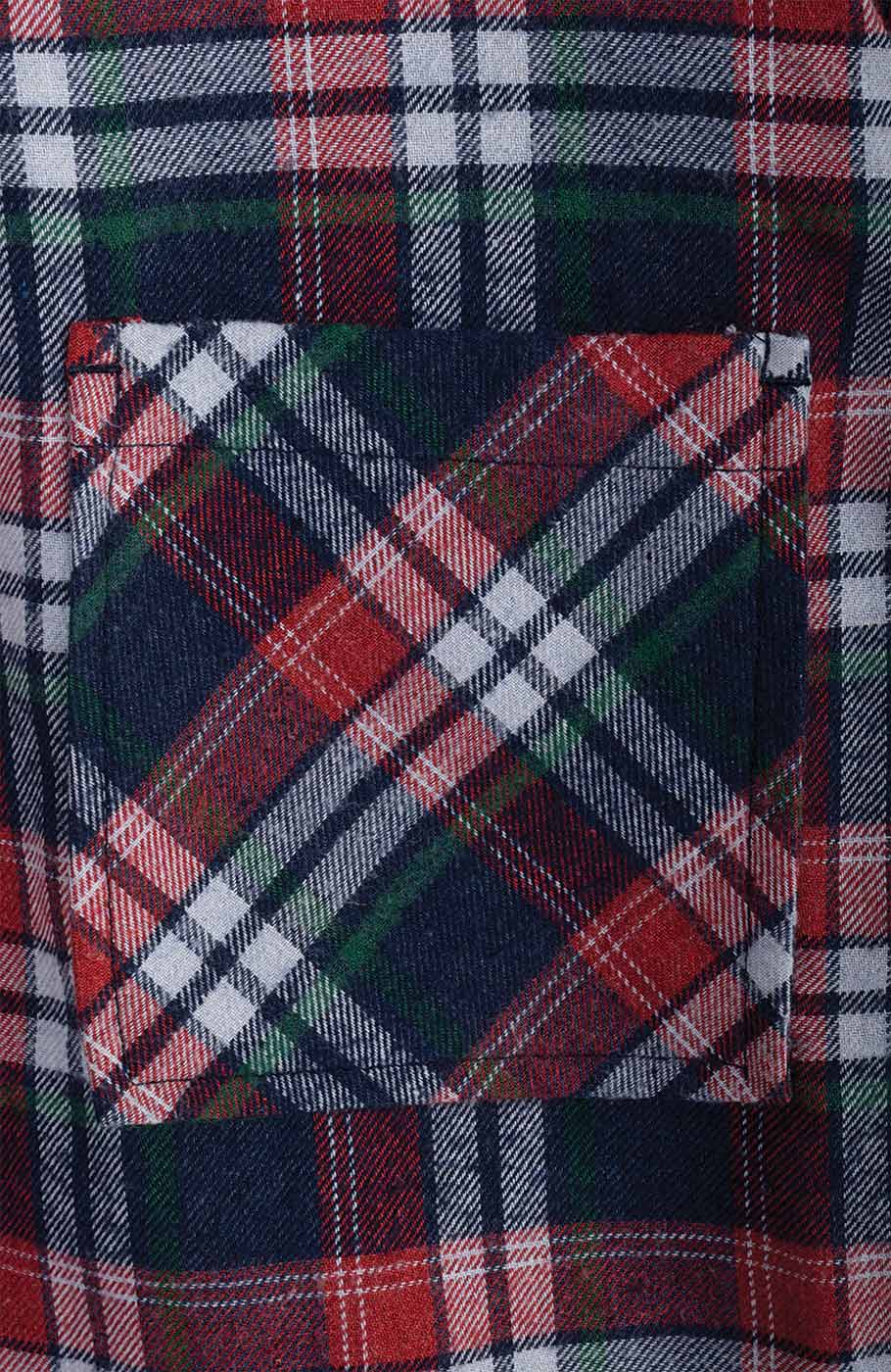 شکت فلانل و دورس لایکرا کلاه دار